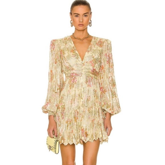 NWT Hemant & Nandita Dress 💛🩷 - Picture 4 of 14